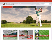 Tablet Screenshot of allsports-us.com